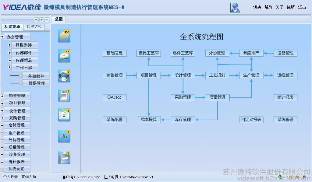 模具管理軟件模具ERP